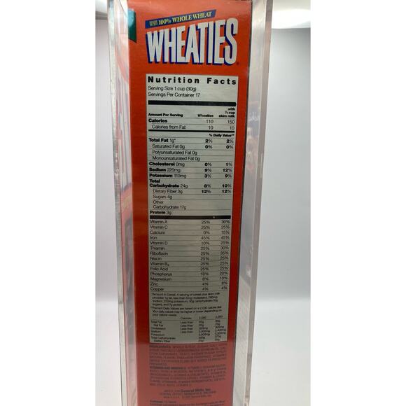 JACKIE ROBINSON WHEATIES 1997 UNOPENED FULL SIZE BOX WITH PROTECTOR CASE - Picture 8 of 8